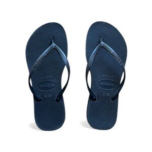 Havaianas Black Platform Flip Flops